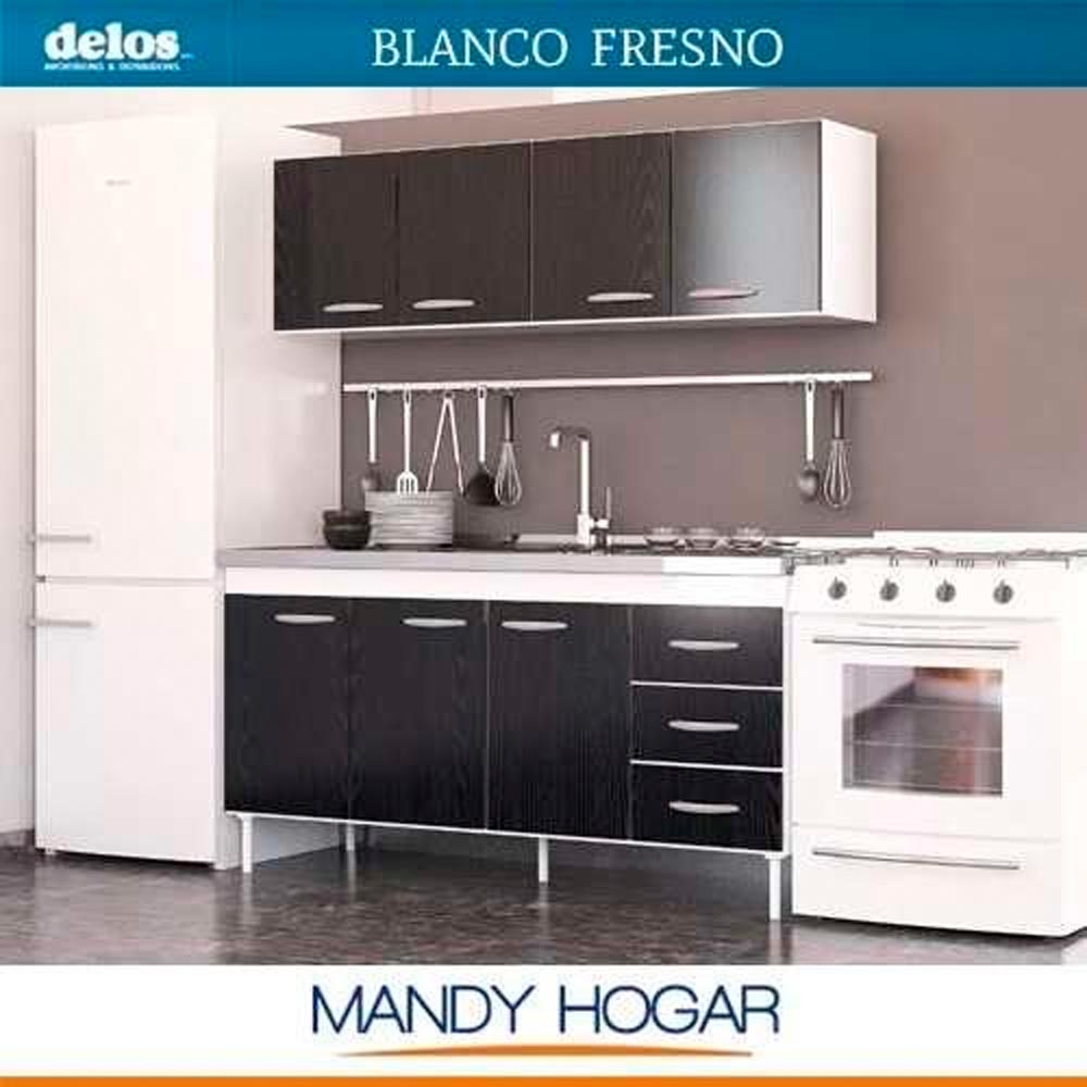 Combo de Cocina Bajo Mesada 3 Puertas 2 Cajones + Pileta Reforzada