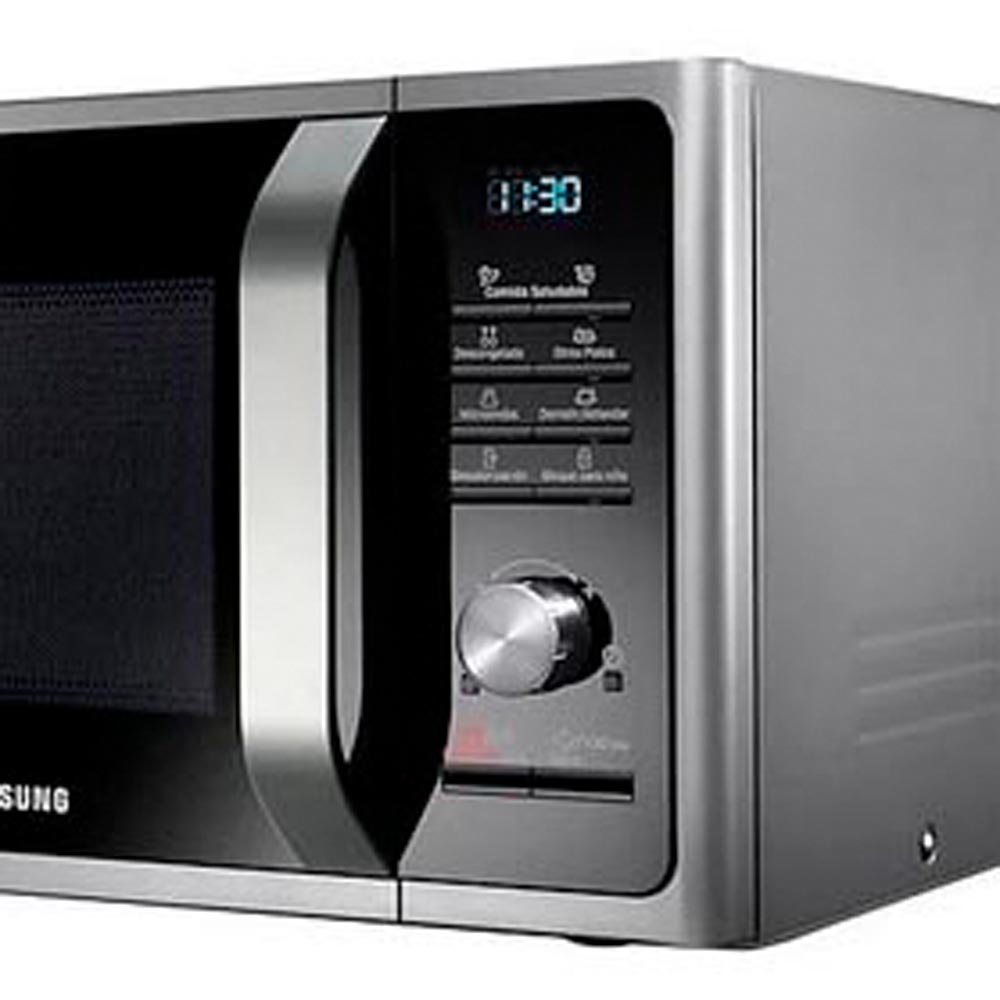 Microondas Samsung 23-litros Negro Mg23k3515as — Divino