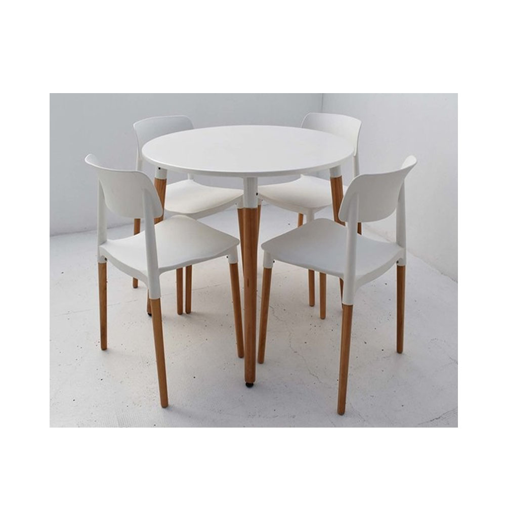 Silla HDC Milán Polipropileno con patas de madera Juego x4 - Imagen 3