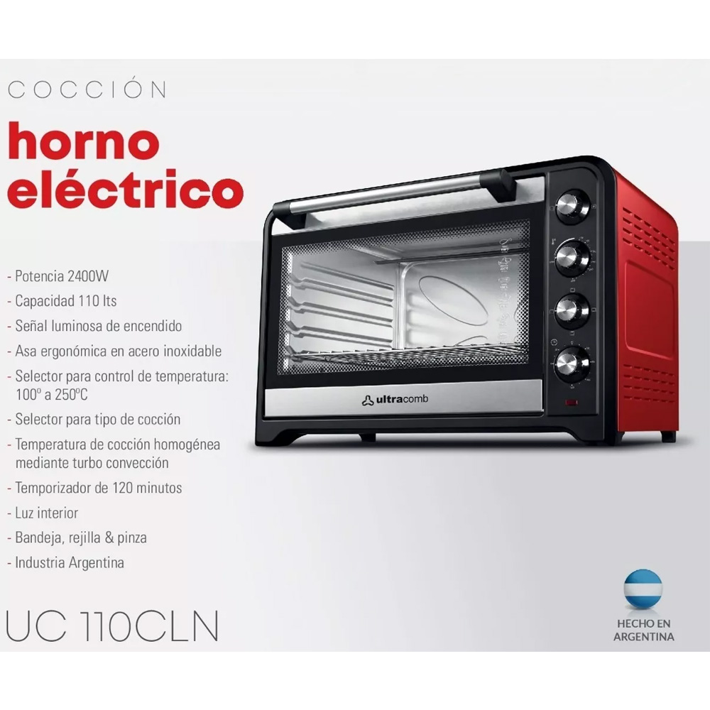Horno Eléctrico Ultracomb Uc-110cln - Ultracomb