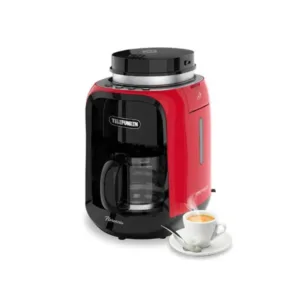 Cafetera Electrica Con Molinillo Florencia Telefunken Color Rojo