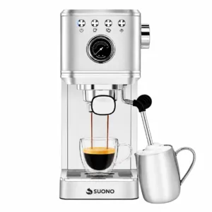 Cafetera Suono Slim 20bar Capsula Inox